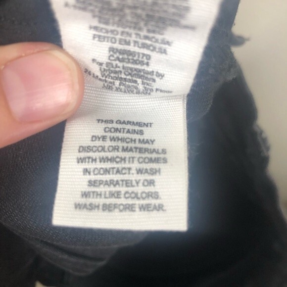 We The Free Stella Raw Hem Skinny Jeans Ripped Knee Button Fly Black 27 - Picture 9 of 11